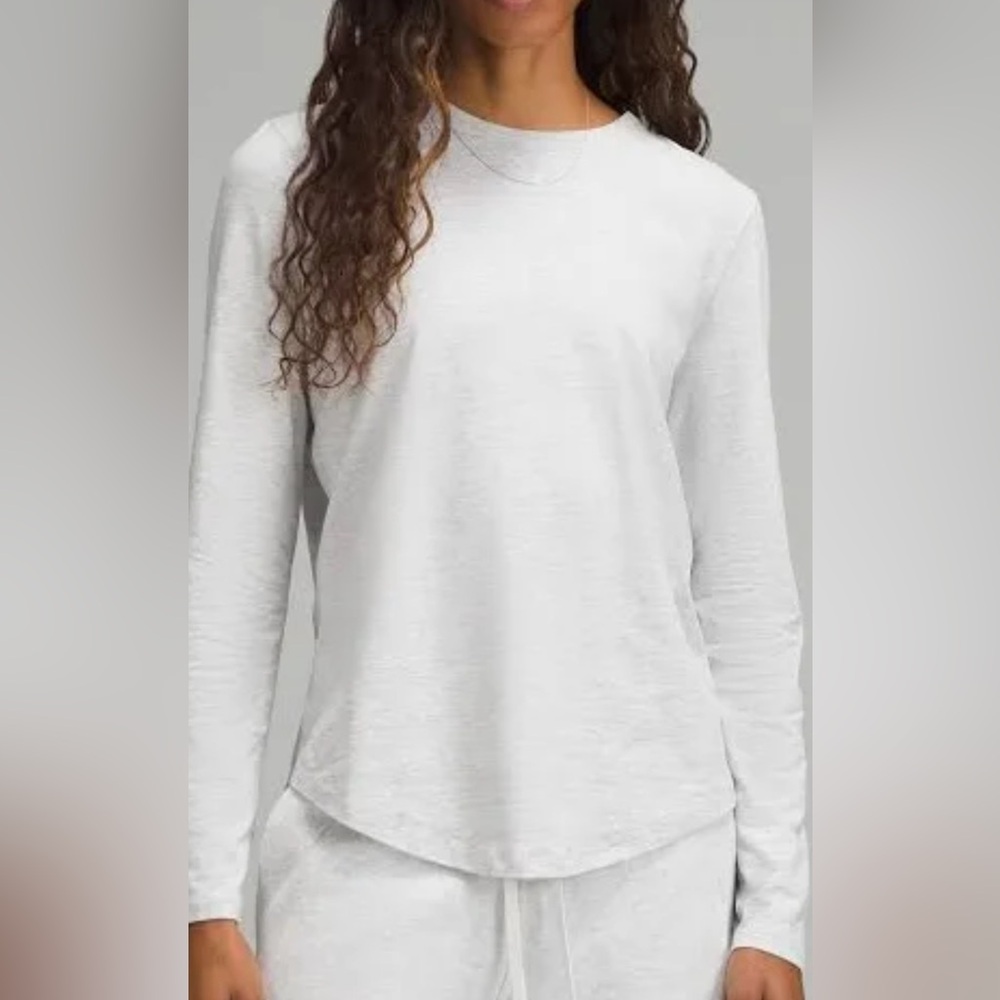 Lululemon Athletica Gray Asymmetrical Long Sleeve Hoodie